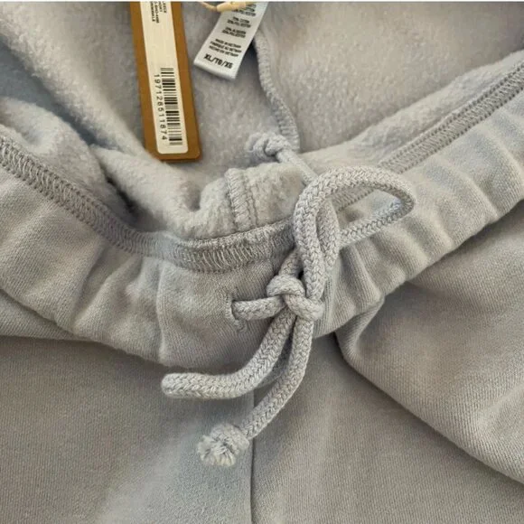 NEW SKIMS Cotton Fleece classic short - periwinkle, Style BO-SHO-4498 Size XL - Picture 4 of 10